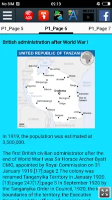 Historia ya Tanzania - EN/SWA android App screenshot 3