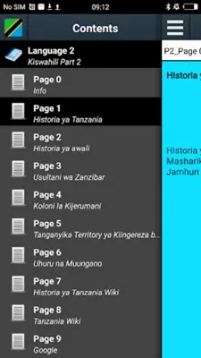 Historia ya Tanzania - EN/SWA android App screenshot 6